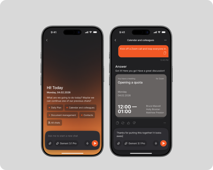 Концепт AI assistant